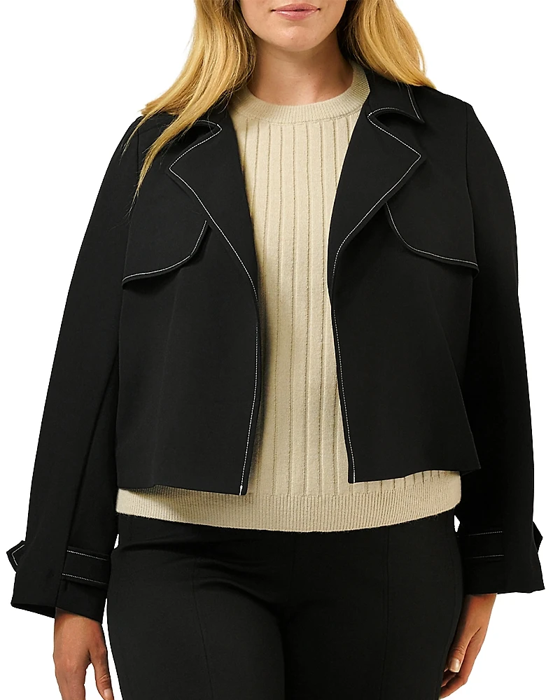 Estelle Plus Jude Cropped Jacket