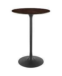 Modway Lippa Round Wood Bar Table