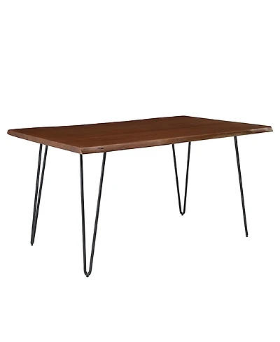 Modway Ardor 60 Live Edge Acacia Wood Dining Table