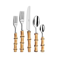 Capdeco 5 Piece Bamboo Place Setting