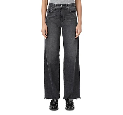 Paige Anessa High Rise Wide Leg Jeans