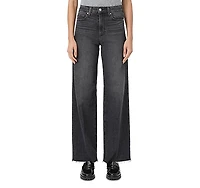 Paige Anessa High Rise Wide Leg Jeans
