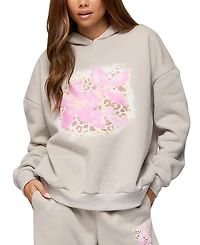 Edikted Wild Petal Hoodie
