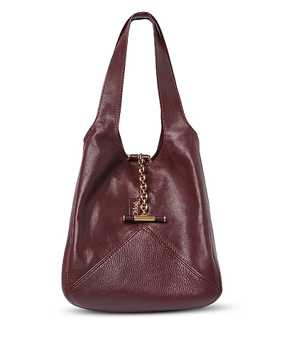 Chloe Balloon Small Leather Hobo Bag