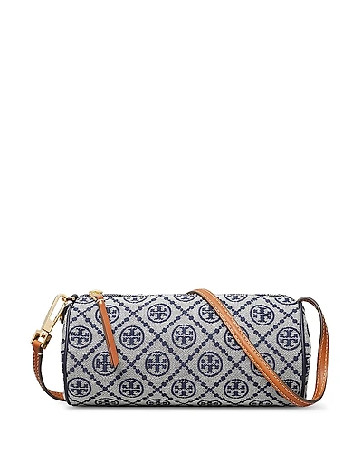 Tory Burch T Monogram Cylinder Bag