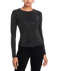 Frame The Rhinestone Jersey Top