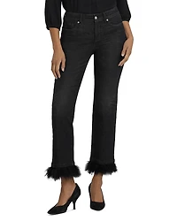Nydj Marilyn High Rise Ankle Straight Jeans