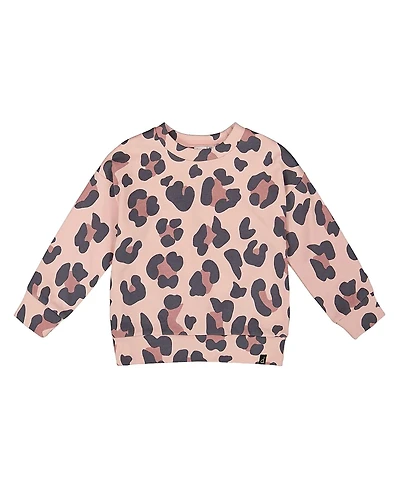 Deux par Girls' French Terry Sweatshirt - Big Kid