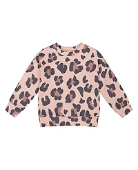 Deux par Girls' French Terry Sweatshirt