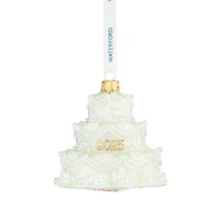 Waterford Holiday Heirlooms Our First Cake 2025 Ornament