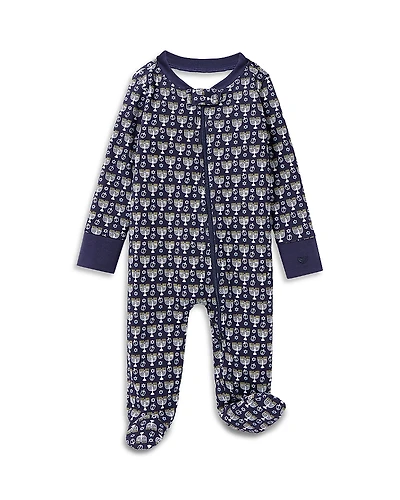 Petite Plume Unisex Festival of Lights Pima Footie - Baby