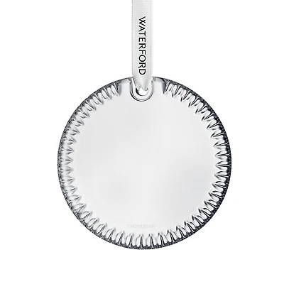Waterford Crystal Disc Ornament