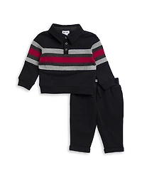 Splendid Boys' Striped Polo Sweater & Pants Set - Baby