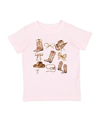 Sweet Wink Girls' Cowgirl Cutie Short Sleeve T-Shirt