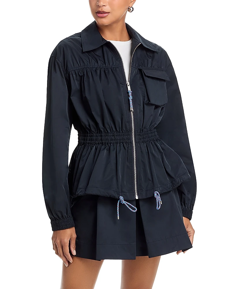 3.1 Phillip Lim Ripstop Elasticized Jacket