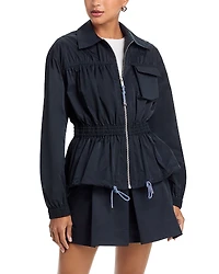 3.1 Phillip Lim Ripstop Elasticized Jacket