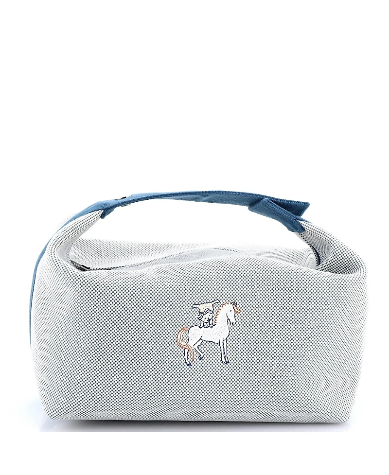 Pre-Owned Hermes Gm Bride-a-Brac Cabriole Travel Case Toile