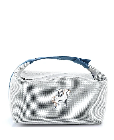 Pre-Owned Hermes Gm Bride-a-Brac Cabriole Travel Case Toile