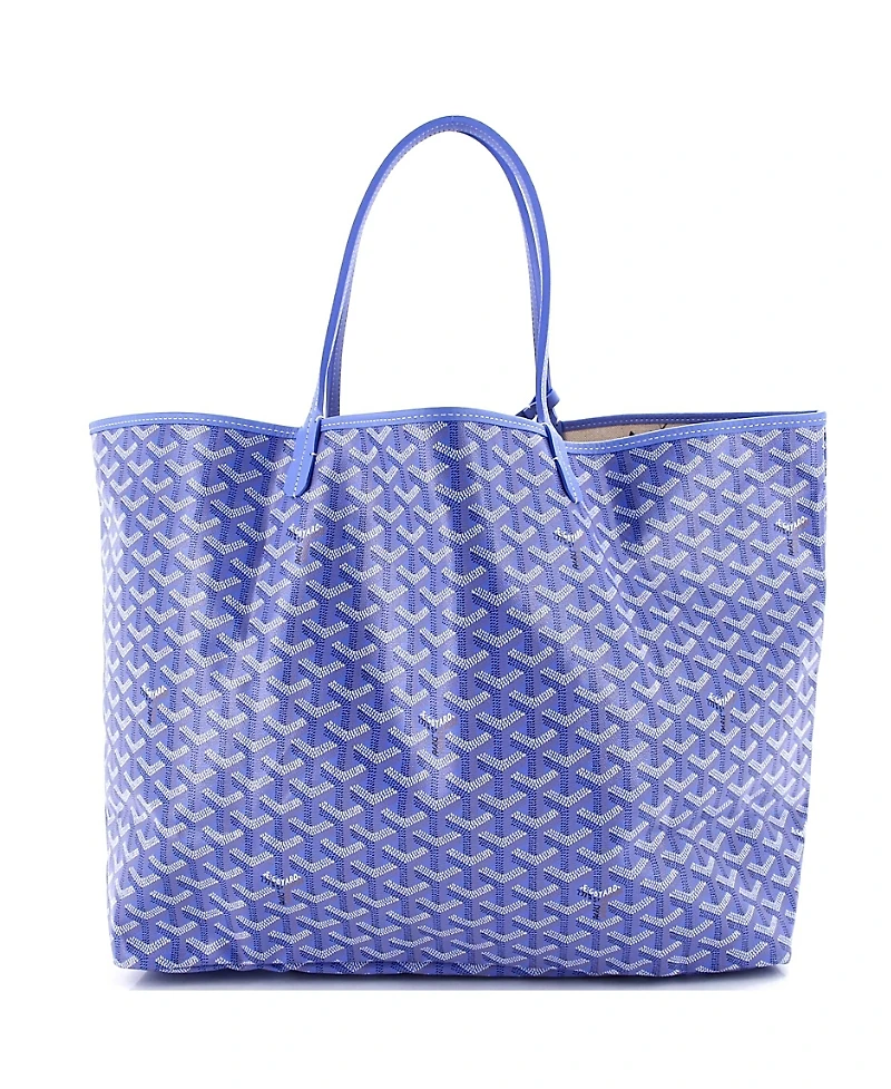 Pre-Owned Goyard Gm Saint Louis Reversible Tote Coated Canvas and Printed Canvas