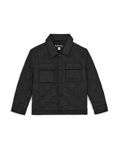Reiss Boys' Long Sleeved Batman Quilted Jacket - Big Kid
