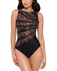 Miraclesuit Costa D'Oro Regatta One Piece Swimsuit