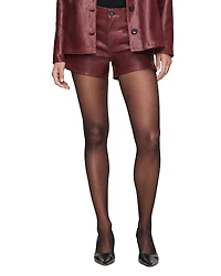 DL1961 Zoie Leather Shorts