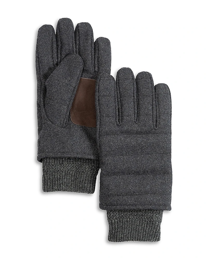 Polo Ralph Lauren Wool Channel Quilted Gloves