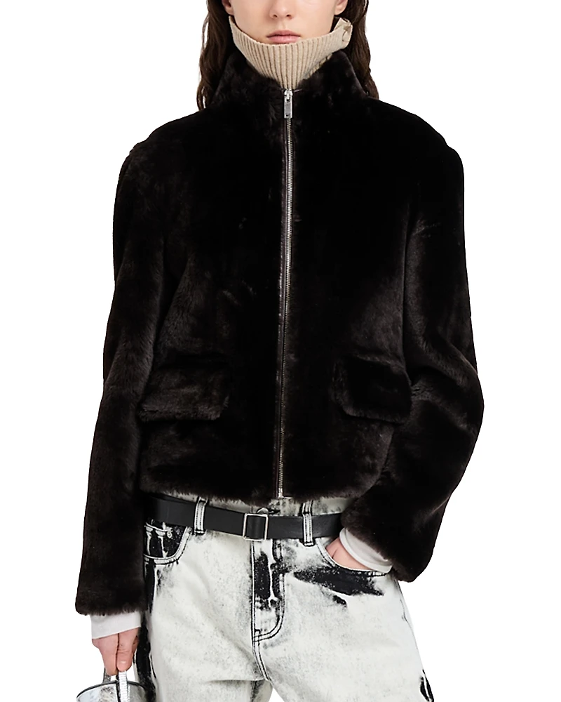 Proenza Schouler White Label Scarlett Shearling Jacket