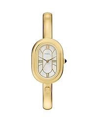 Fossil Sloan Three-Hand Gold-Tone Stainless Steel Bangle Watch, 25mm x 36mm