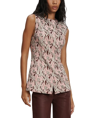 Veronica Beard Jessup Floral Vest
