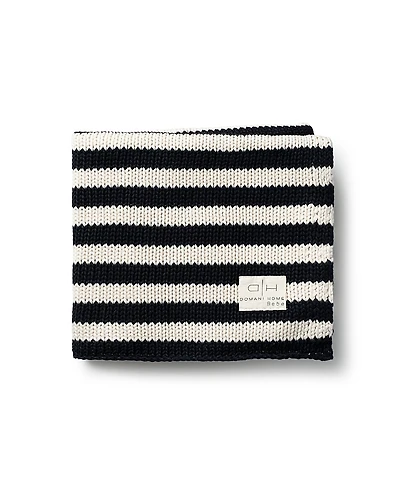 Domani Home Iconic Stripe Knit Baby Blanket