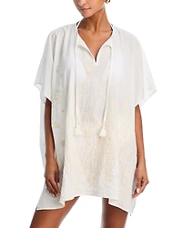 Echo Neptune's Garden Caftan Swim Cover-Up