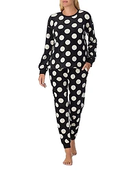 kate spade new york Dot Print Long Pajama Set