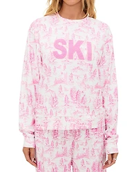 Beach Riot Cassia Ski Applique Top