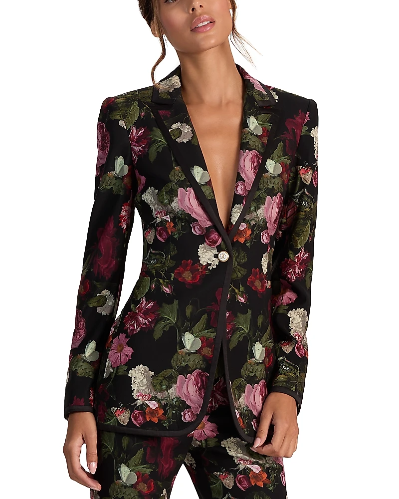 Alice and Olivia Breann Fitted Blazer