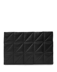 Allsaints Bettina Small Quilted Leather Clutch