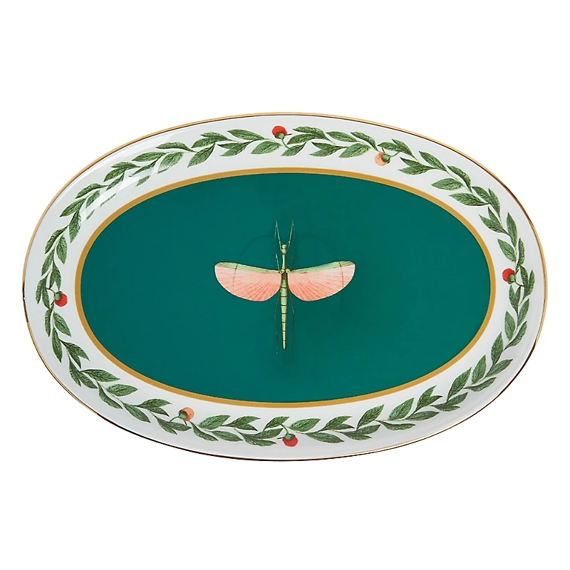 La DoubleJ Wildbird Oval Platter