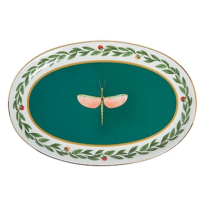 La DoubleJ Wildbird Oval Platter