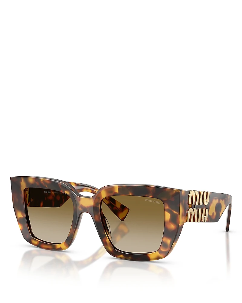 Miu Miu Square Sunglasses, 51mm