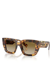 Miu Miu Square Sunglasses, 51mm