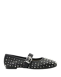 Allsaints Women's Holly Studded Mary Jane Flats