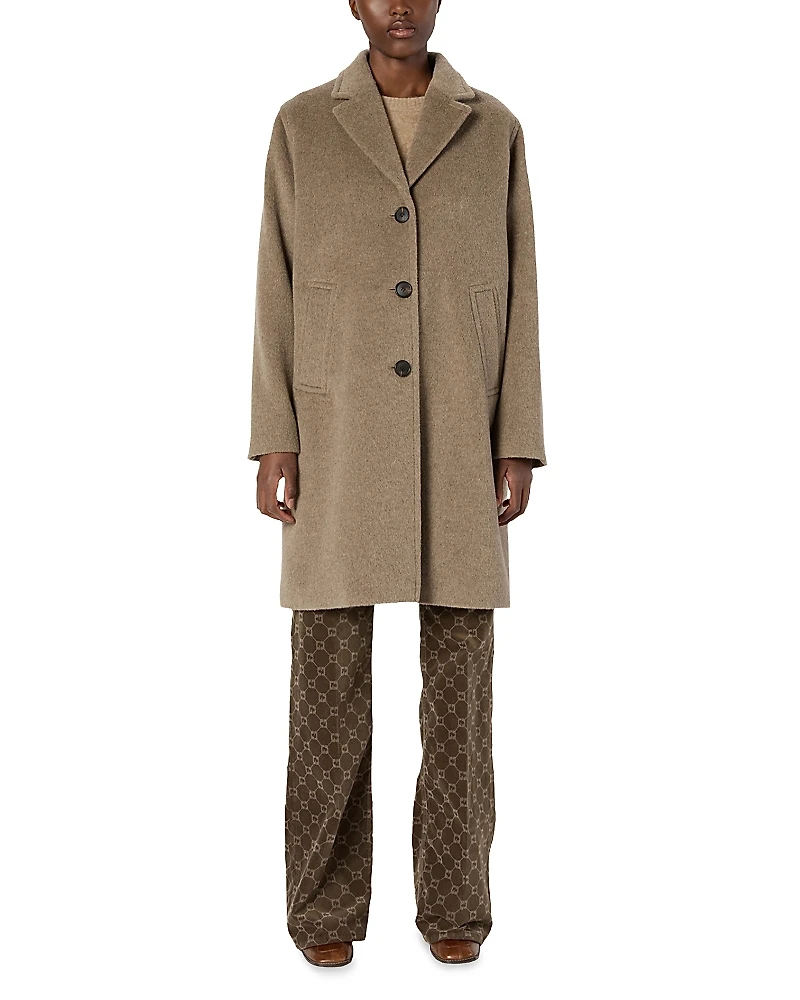 Gerard Darel Minaelle Wool Coat