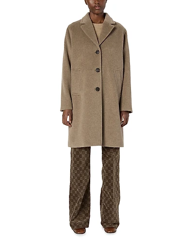 Gerard Darel Minaelle Wool Coat