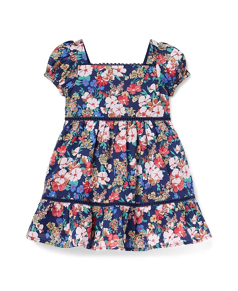 Janie and Jack Girls' The Heirloom Bloom Dress - Baby, Little Kid, Big Kid