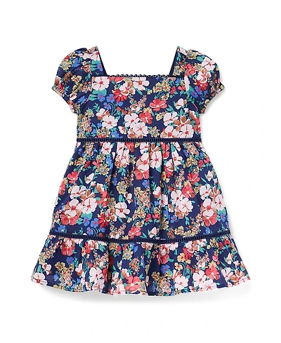 Janie and Jack Girls' The Heirloom Bloom Dress - Baby, Little Kid, Big Kid