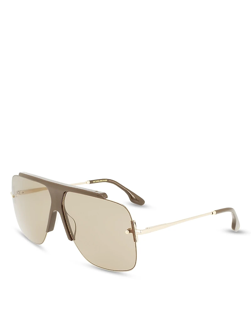 Victoria Beckham Classic V Navigator Sunglasses, 64mm
