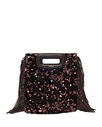 Maje M Mini Sequin Bag