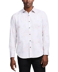 Robert Graham Addington Cotton Blend Button Down Shirt