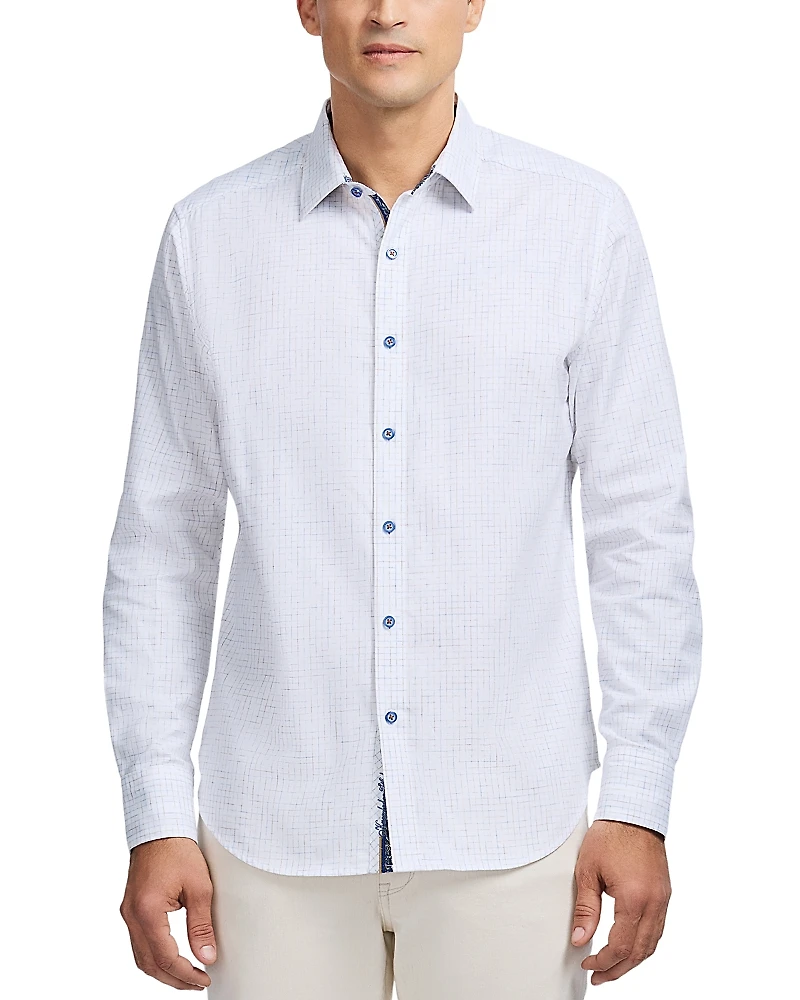 Robert Graham Camden Cotton Button Down Shirt