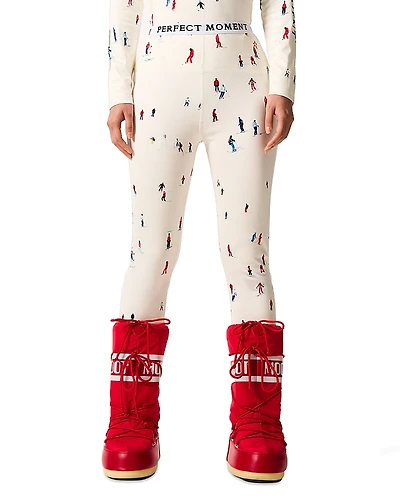 Perfect Moment Printed Base Layer Leggings